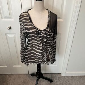 Elie Tahari pure silk size M top